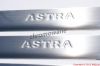 Listwy progowe Opel Astra III H 4D/5D stal